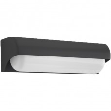 Φωτιστικό Απλίκα LED 10W 230V 500lm CCT Polycarbonate Ανθρακί IP65 Erie